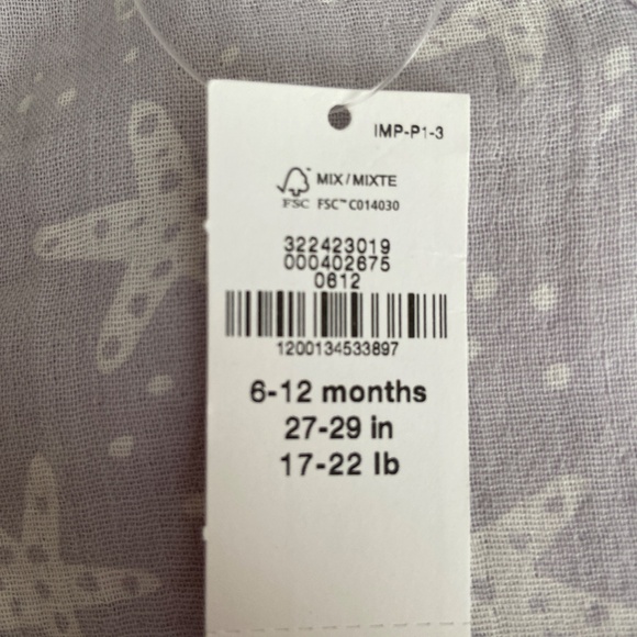 NWT BABY GAP WOVEN BUBBLE ONESIE - Picture 7 of 7